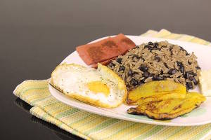 Gallo Pinto mit Kidney-Bohnen